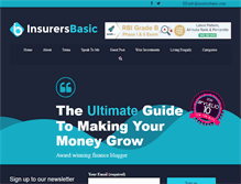 Tablet Screenshot of insurersbasic.com